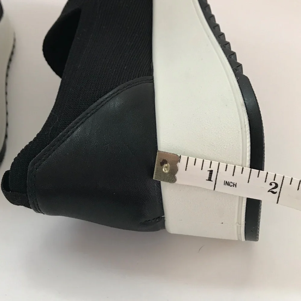 IMAC Knit Slip On Platform Sneakers Made In Italy Women’s Size 9.5
